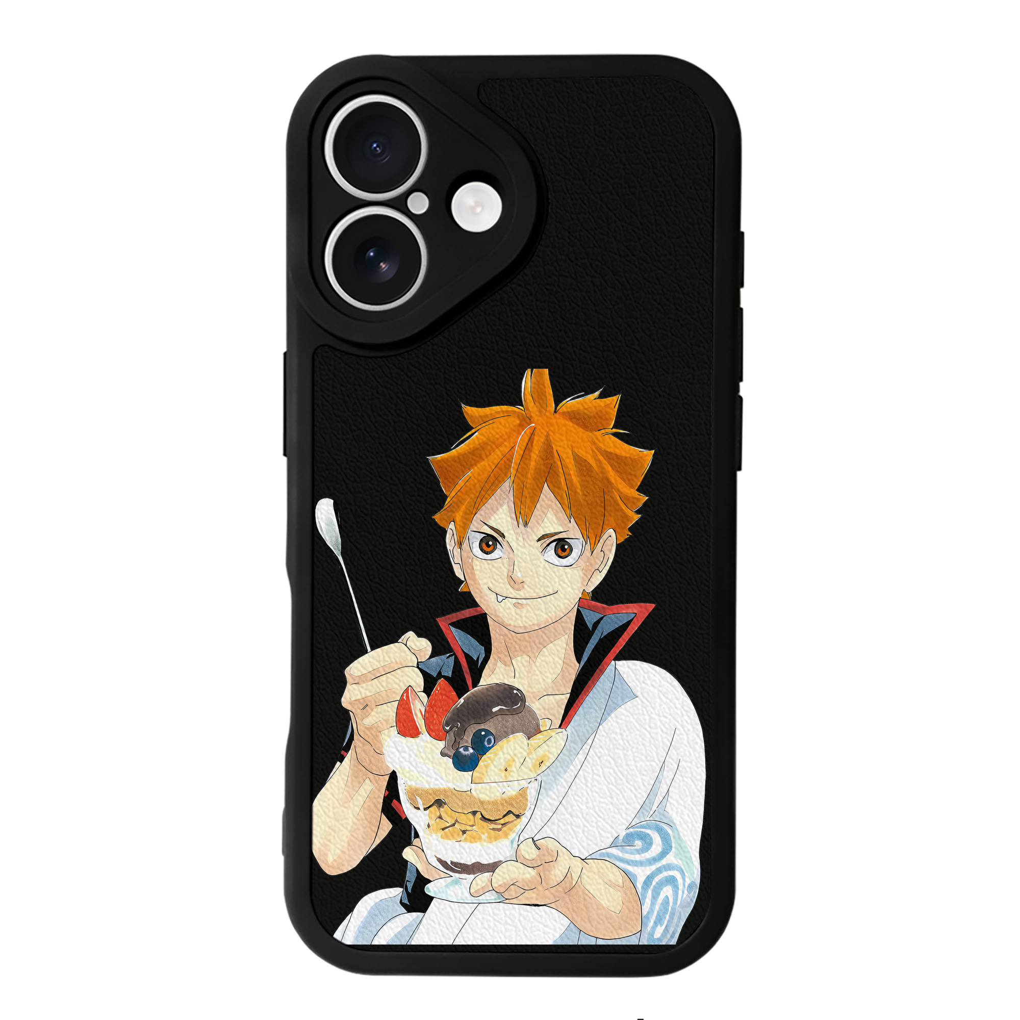 （画像用） ハイキュー!! Haikyu!! 【iPhone 16シリーズ対応】シリコンスマホケース（レザー調） 材質：シリコン